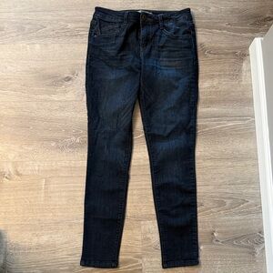 Wit & Wisdom Deep Indigo Skinny Jeans
